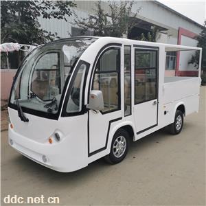  凯驰小型电动地平车煤场仓库物料运输可移动式蓄电池电动地平车